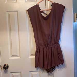 Brown Romper